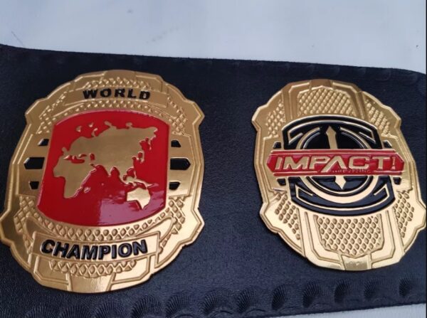 IMPACT WORLD WRESTLING CHAMPIONSHIP TITLE BELT - Image 2