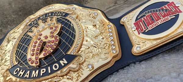 Fantasy Football Custom Championship Title Belt - Image 3