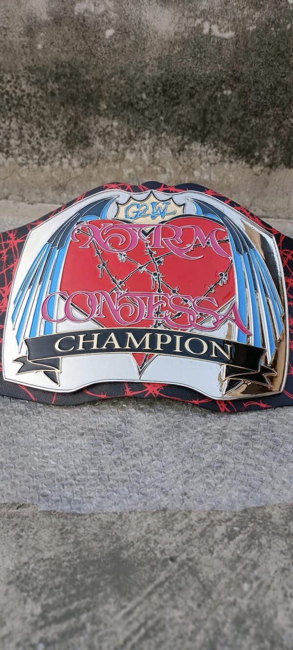 Custom Club Championship Title Belt - Image 3