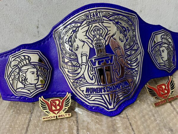 CUSTOM WOMEN'S CHAMPIONSHIP TITLE BELT