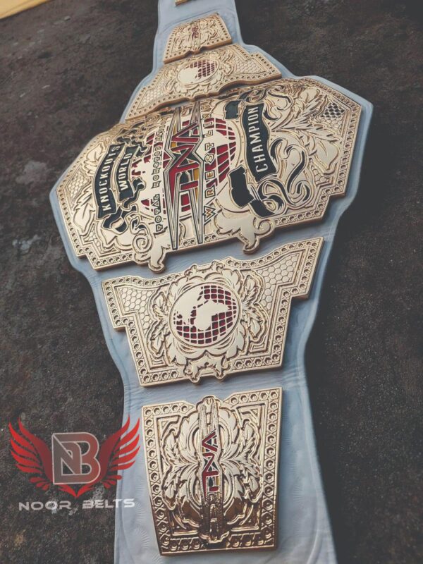 TNA Knockout World Championship Title Belt - Image 4