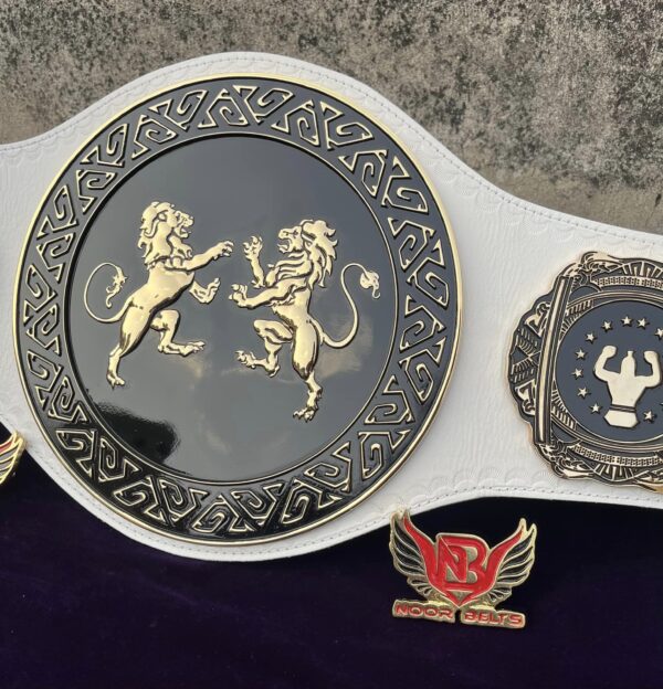 3D Custom Wrestling Championship Title Belt - Image 5