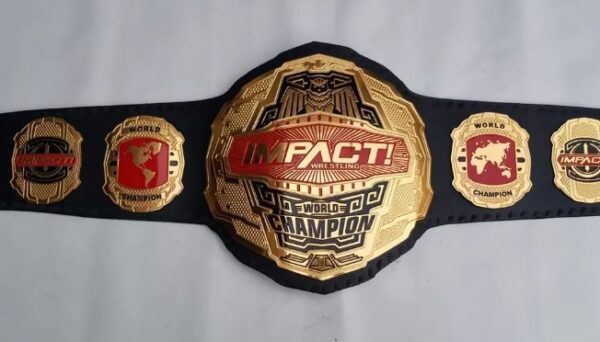 IMPACT WORLD WRESTLING CHAMPIONSHIP TITLE BELT