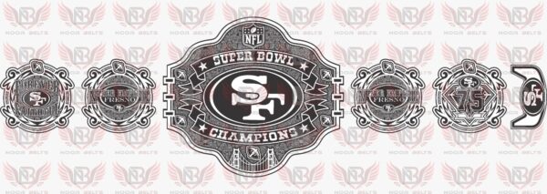 San Francisco SF Superbowl Championship Belt