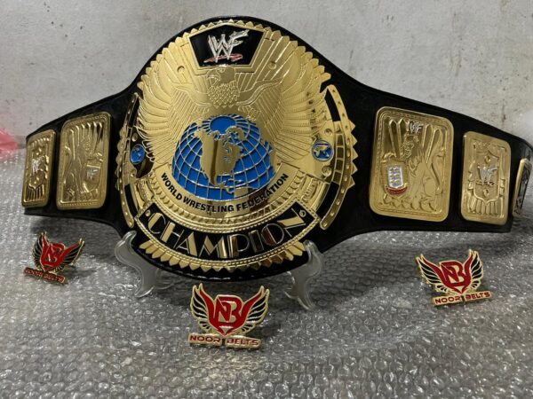 WWF Scratch Logo Championship Title Belt