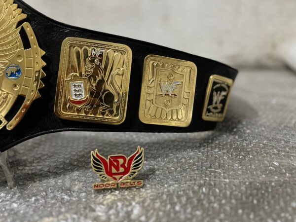 WWF Scratch Logo Championship Title Belt - Image 2