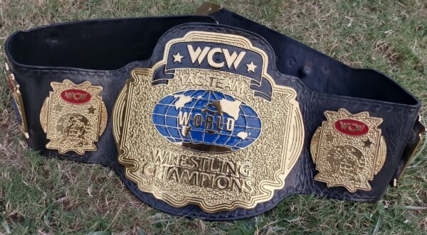 WCW World Tag Team Wrestling Championship Title Belt - Image 2