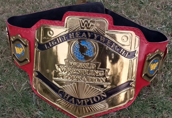 WWF LIGHT HEAVYWEIGHT WRESTLING CHAMPIONSHIP BELT REPLICA