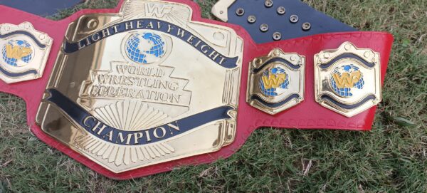 WWF LIGHT HEAVYWEIGHT WRESTLING CHAMPIONSHIP BELT REPLICA - Image 3