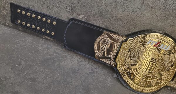 MZW National Championship Belt Adult Replica - Image 2