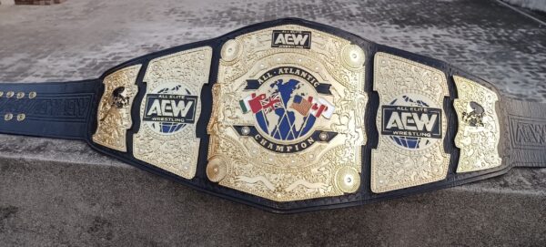 AEW All-Atlantic Championship Title Belt.