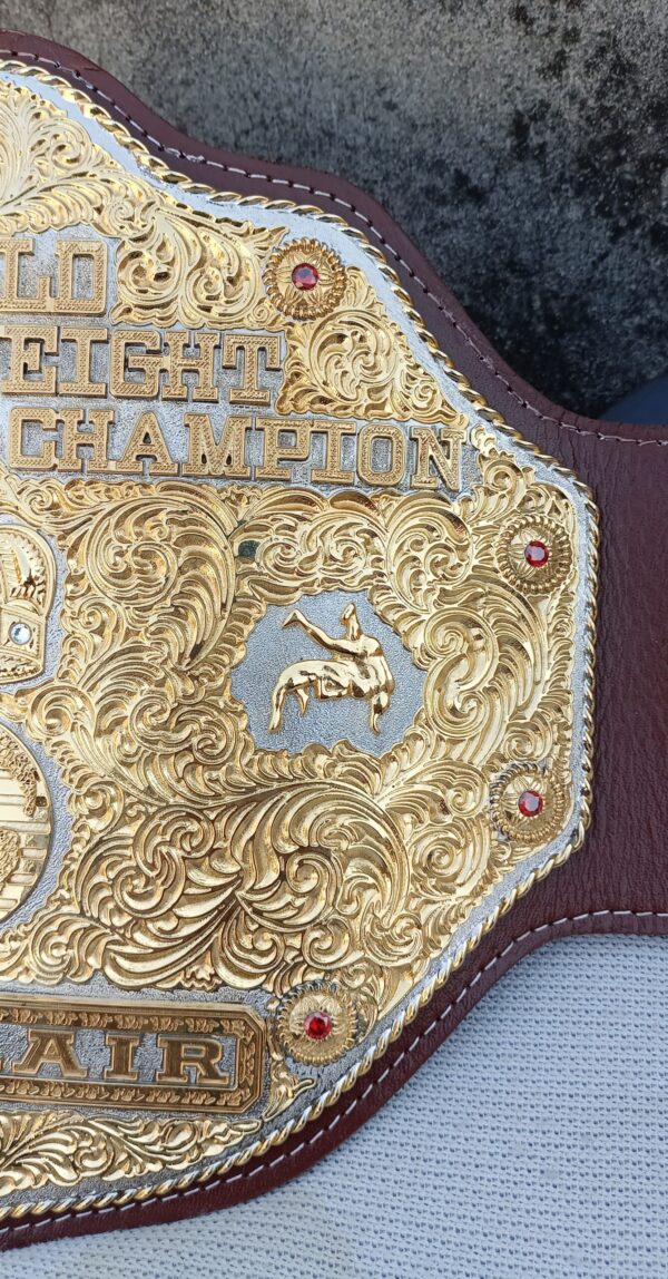 Crumrine Big gold Championship Title Belt - Image 2