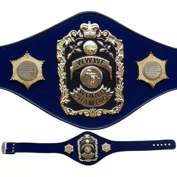 WWWF WWE Bruno Sammartino-Bruno Wrestling Championship Belt - Image 5