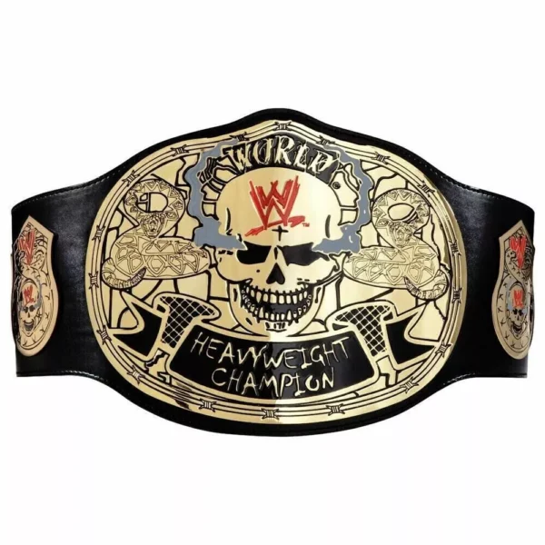 "Stone Cold" Steve Austin Smoking Skull Championship Title Belt