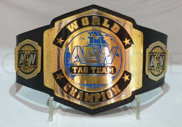 AEW WORLD TAG TEAM WRESTLING CHAMPIONSHIP BELT REPLICA