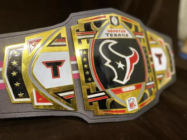 NFL Houston Texans Legacy Wrestling Championship Belt - Image 2