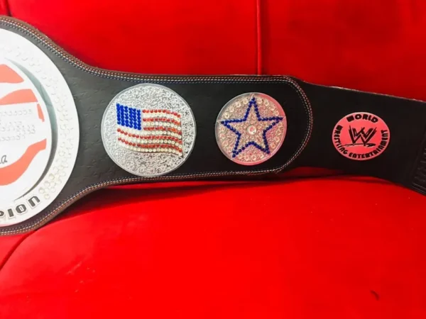 John Cena Spinner United States Championship Replica Title Belt - Image 2